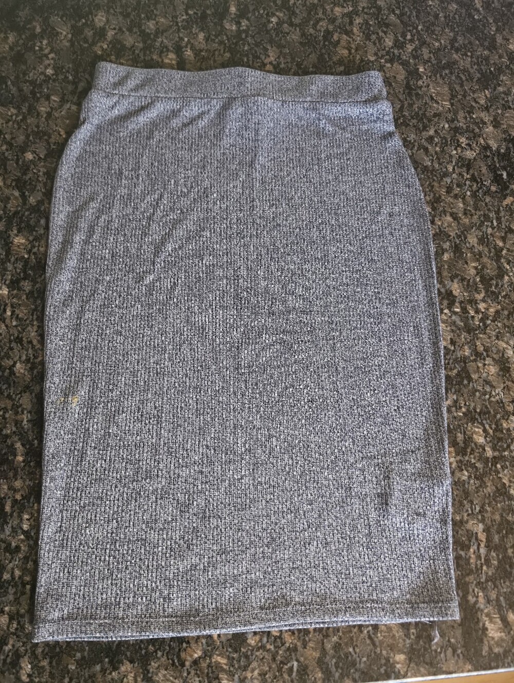 Cotton On Sz Medium Straight Knit Skirt Just Below The Knee Length
